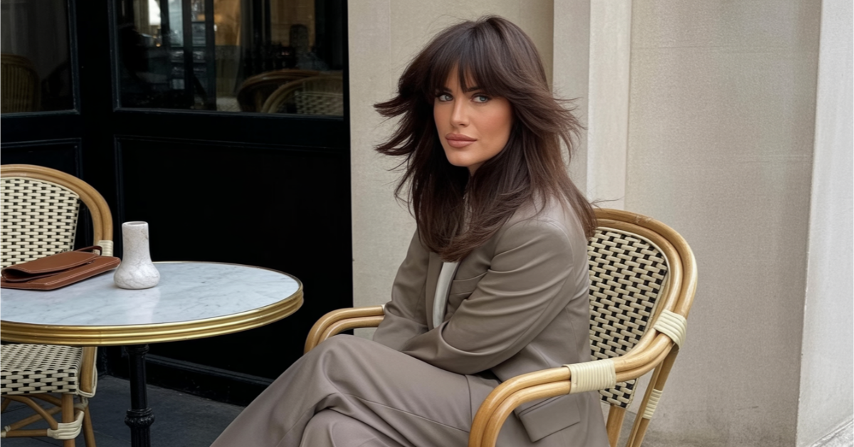 20+ Super Wispy Bangs Hairstyles You Will&hellip;