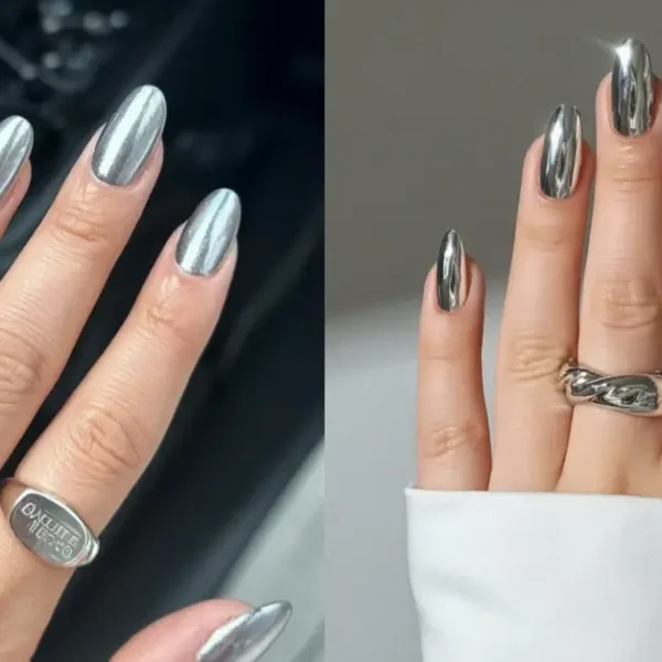 metallic nails