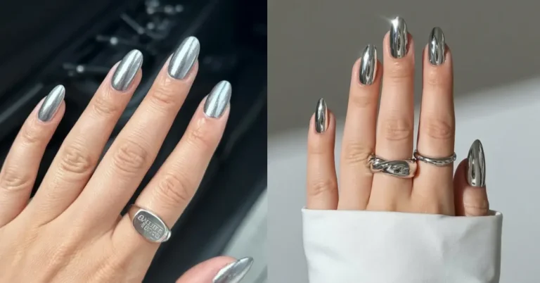 metallic nails