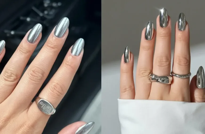 metallic nails