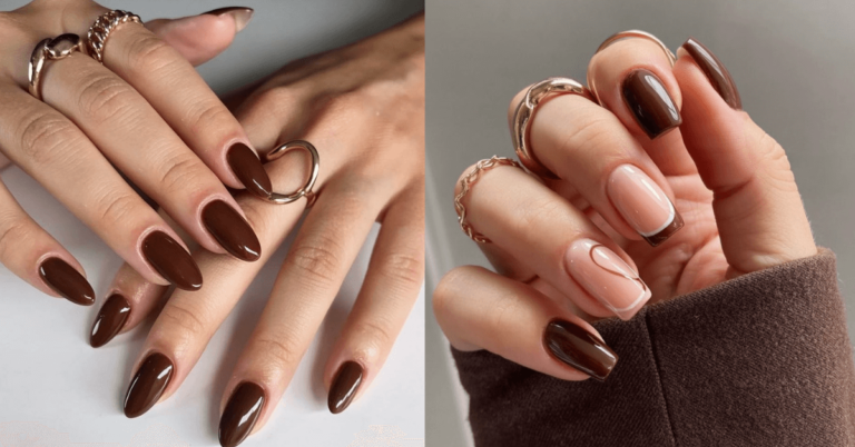 earthy nail ideas