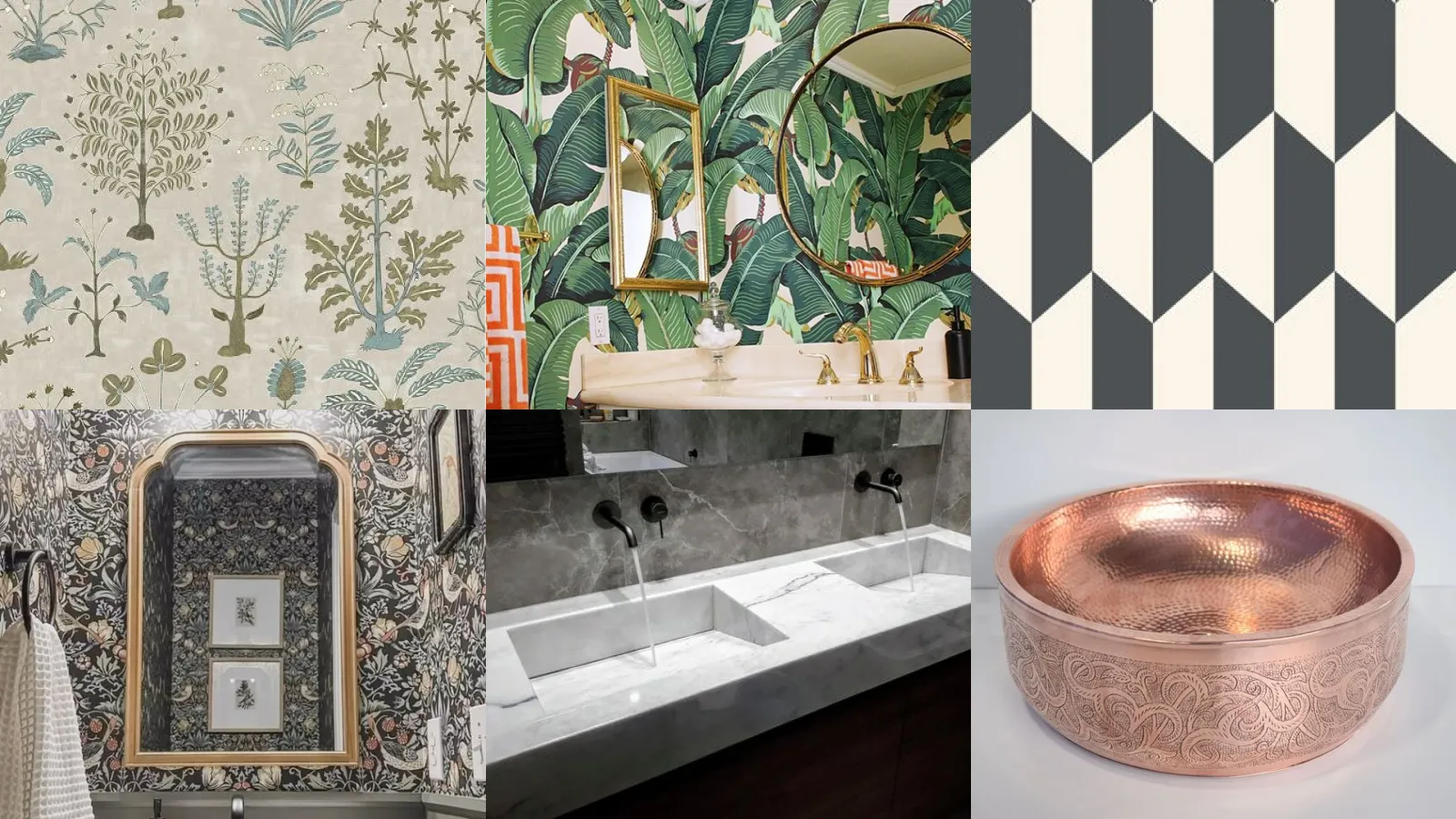 20+ Stunning Bathroom Wallpaper Ideas That Transform Fast