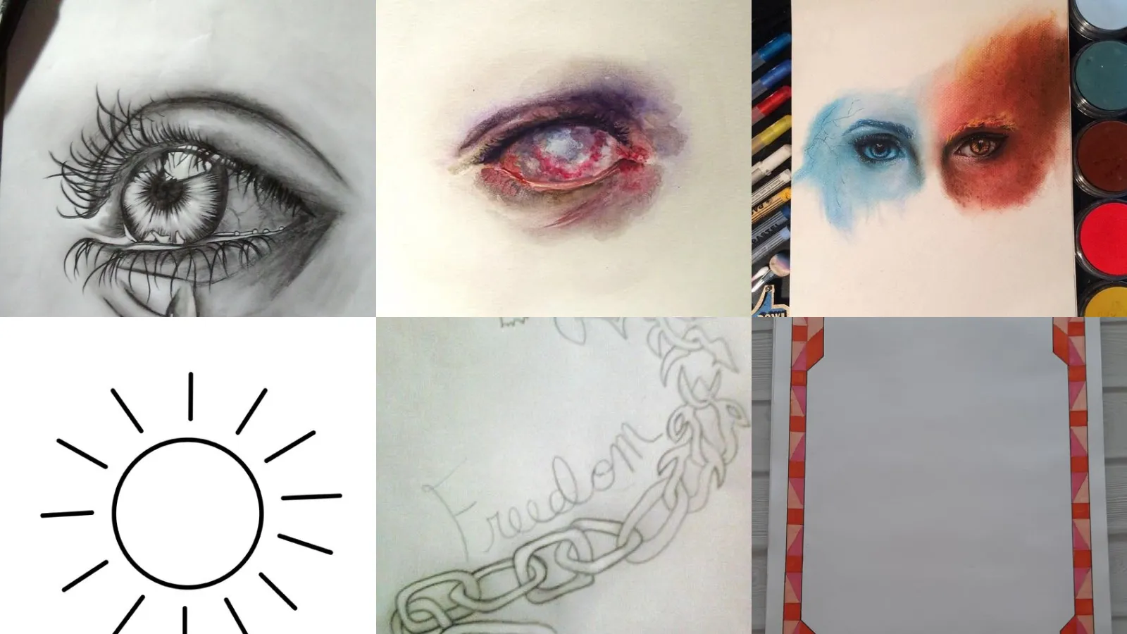 18+ Eye Drawing Ideas That Look Impossibly Realistic