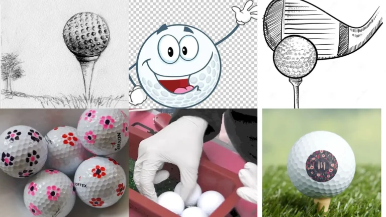 20+ Brilliant Golf Ball Drawing Ideas That Stun