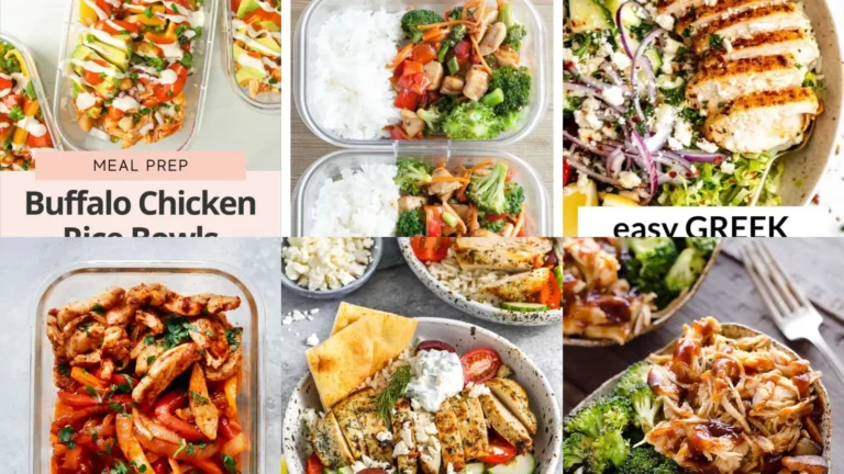 18+ Genius Chicken Meal Prep Ideas That Save Hours