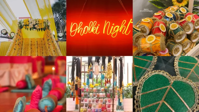 18+ Stunning Dholki Ideas That Steal the Show