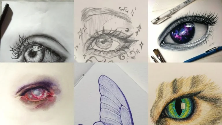 18+ Eye Drawing Ideas That Look Impossibly Realistic