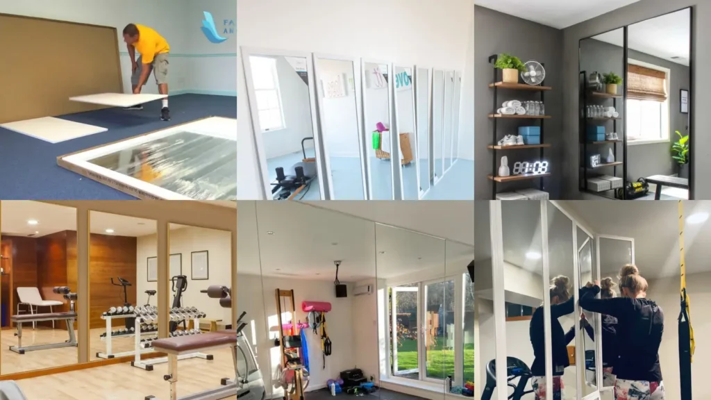 20+ Home Gym Mirror Wall DIY Tips That Transform Tiny Spaces