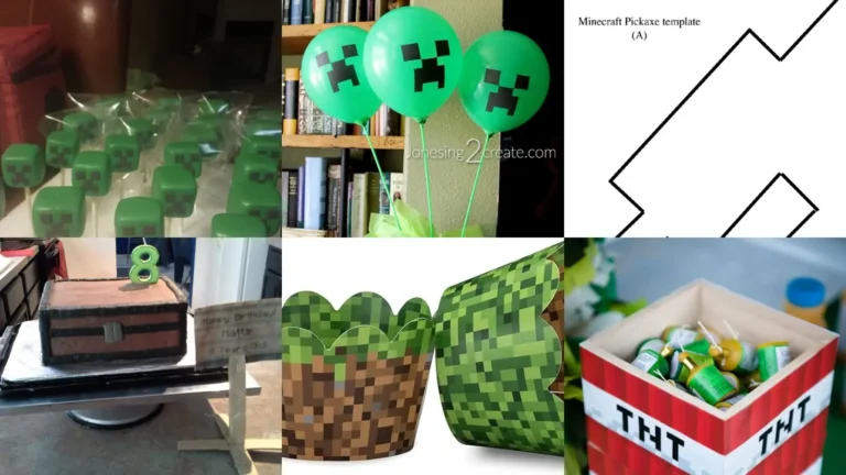 19+ Genius Minecraft Birthday Party Ideas That Blow Minds