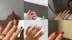 30+ Classy Red Nails Acrylic That Always Look Luxe