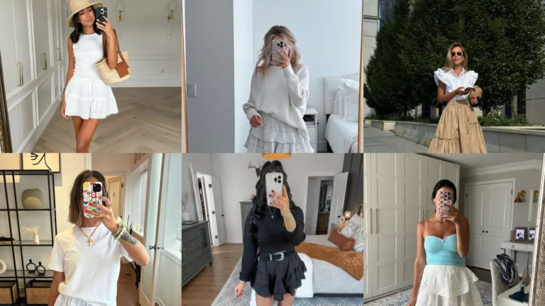 12+ Trendy Ruffled Skirt Outfits You Need to Try This Year