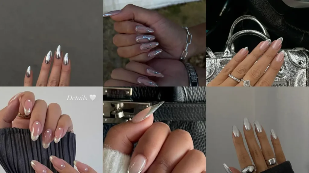 15+ Chic Silver Nail Designs That Always Looks Expensive